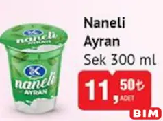 SEK NANELİ AYRAN 300 ML